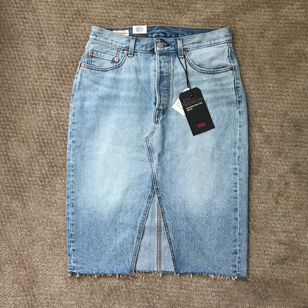 Levi’s Deconstructed Skirt